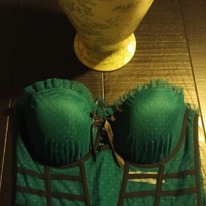 Victoria's Secret Teal Bustier